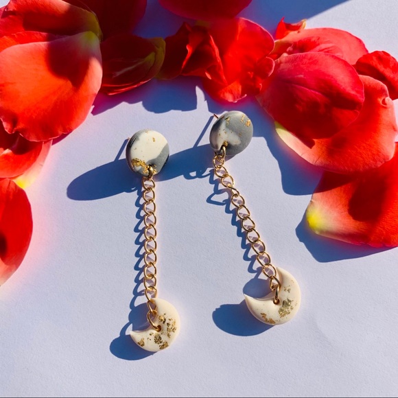 Clay earrings - Picture 2 of 5